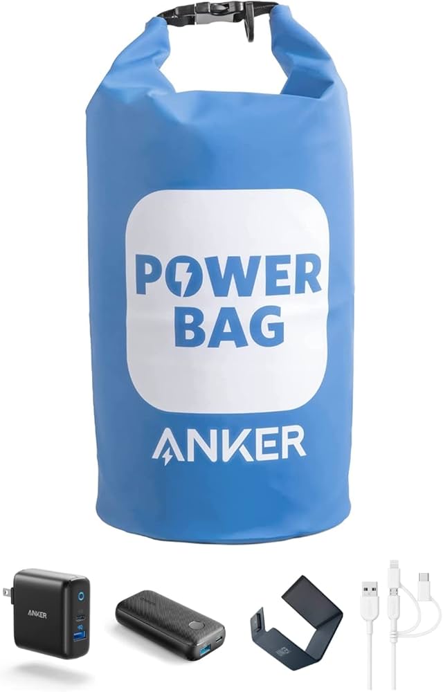 ANKER純正■Anker PowerBag for au■災害用① au+1 collection SELECT] Anker PowerBag for au｜防災バックの